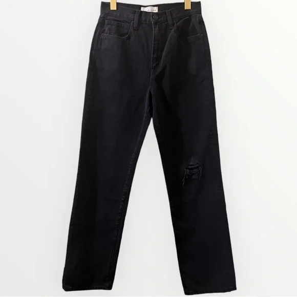 Slvrlake London Straight Leg Jeans Black‎ Sz 28 - Picture 6 of 14